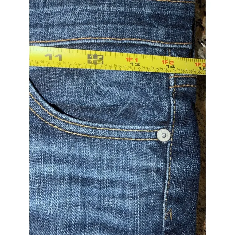 AG Adriano Goldschmied Ankle Stilt Low Rise Cigarette Jeans 4/27R - Picture 5 of 9